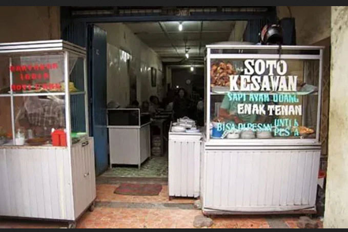 soto udang kesawan